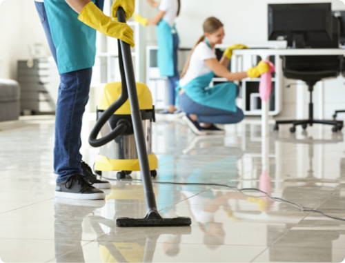 custodian mopping